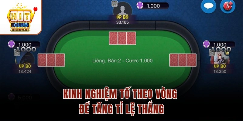 Liêng Hitclub – Cách Chơi Chi Tiết Cho Người Mới Luật 2026 4 Kinh nghiệm tố theo vòng để tăng tỉ lệ thắng